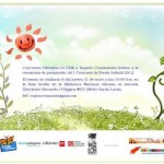 Premiación I concurso poesía infantil para escritores chilenos 