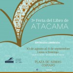 Copiapó se prepara para recibir la tercera versión de la Feria del Libro de Atacama