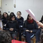Estudiantes del Liceo Carmela Carvajal tuvieron un encuentro literario con Ana María Shua