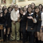 Ganador del Premio Manuel Rojas 2014 dialoga con alumnas del Liceo Javiera Carrera