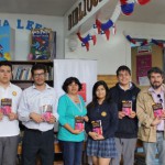 Estudiantes de Tocopilla recibieron libro de escritor Hernán Rivera Letelier