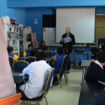 Escuela Eduardo Llanos de Iquique celebró el Mes del Libro junto a escritores