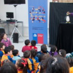 Rodeados de niños y niñas en Vicuña se lanzó el Programa Susurros y Palabras Mágicas